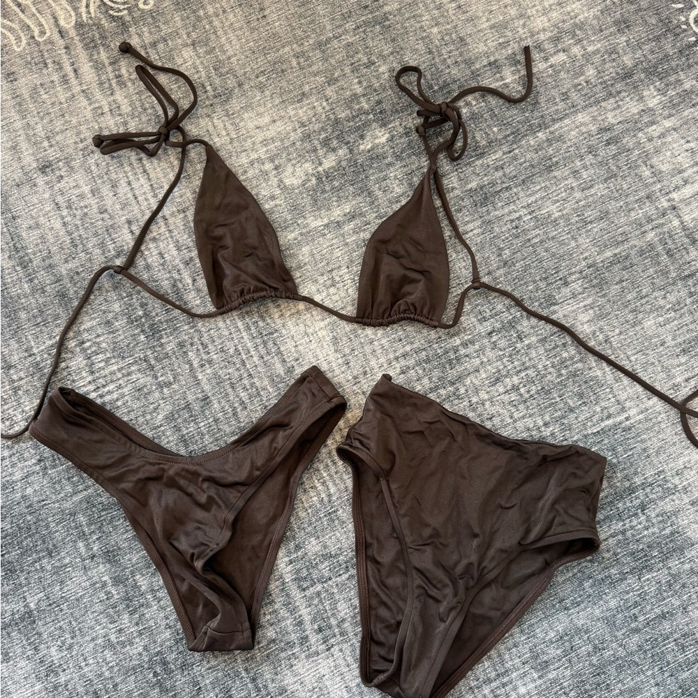 Tan+Lines Espresso Bikini Set